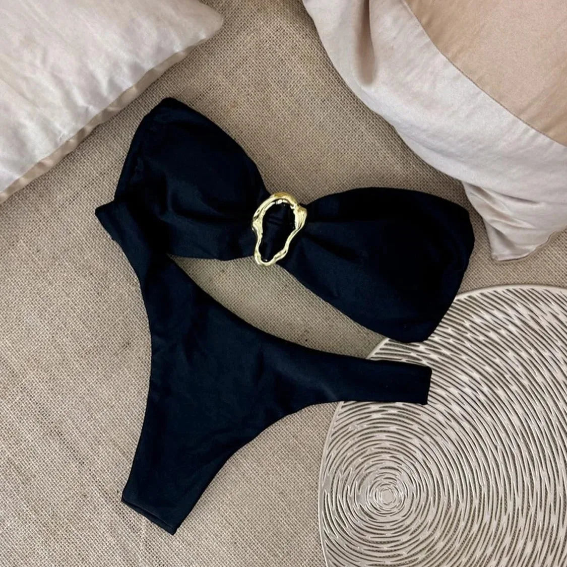A Candy-Colored Clown Swimsuit