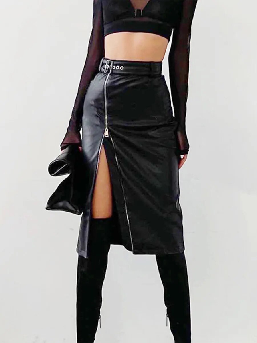 Under The Hot Sun Midi Skirt