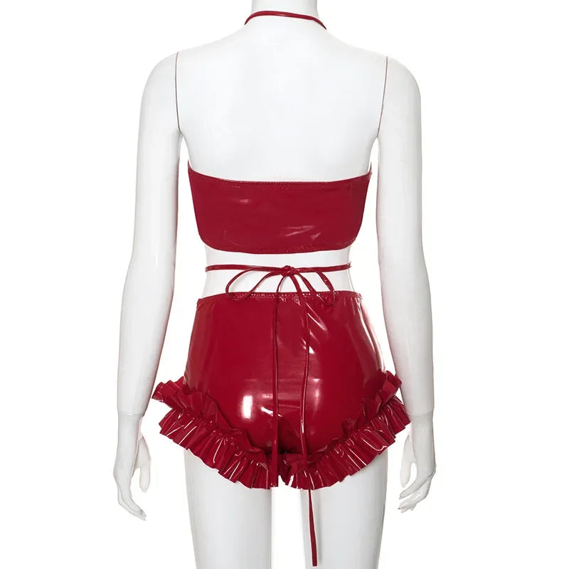 Going Down Swinging Shorts Set