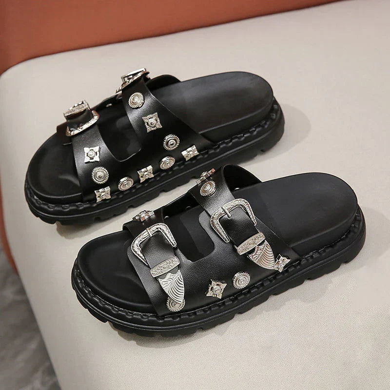 Our Night Is Sparkling Mules Shoes