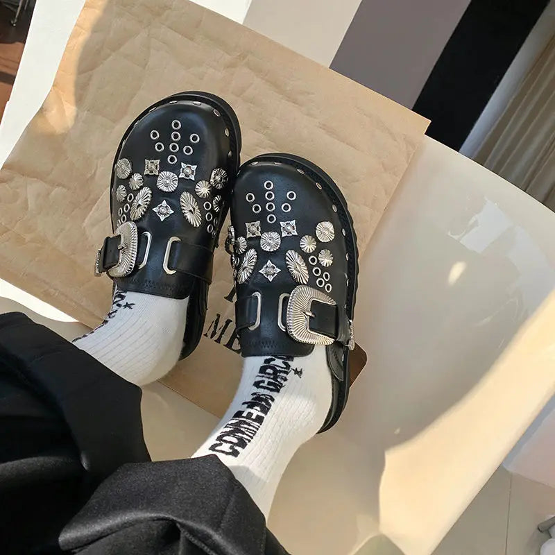 Our Night Is Sparkling Mules Shoes