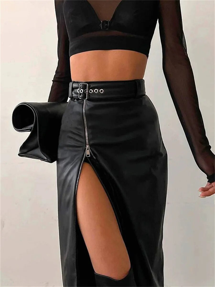 Under The Hot Sun Midi Skirt