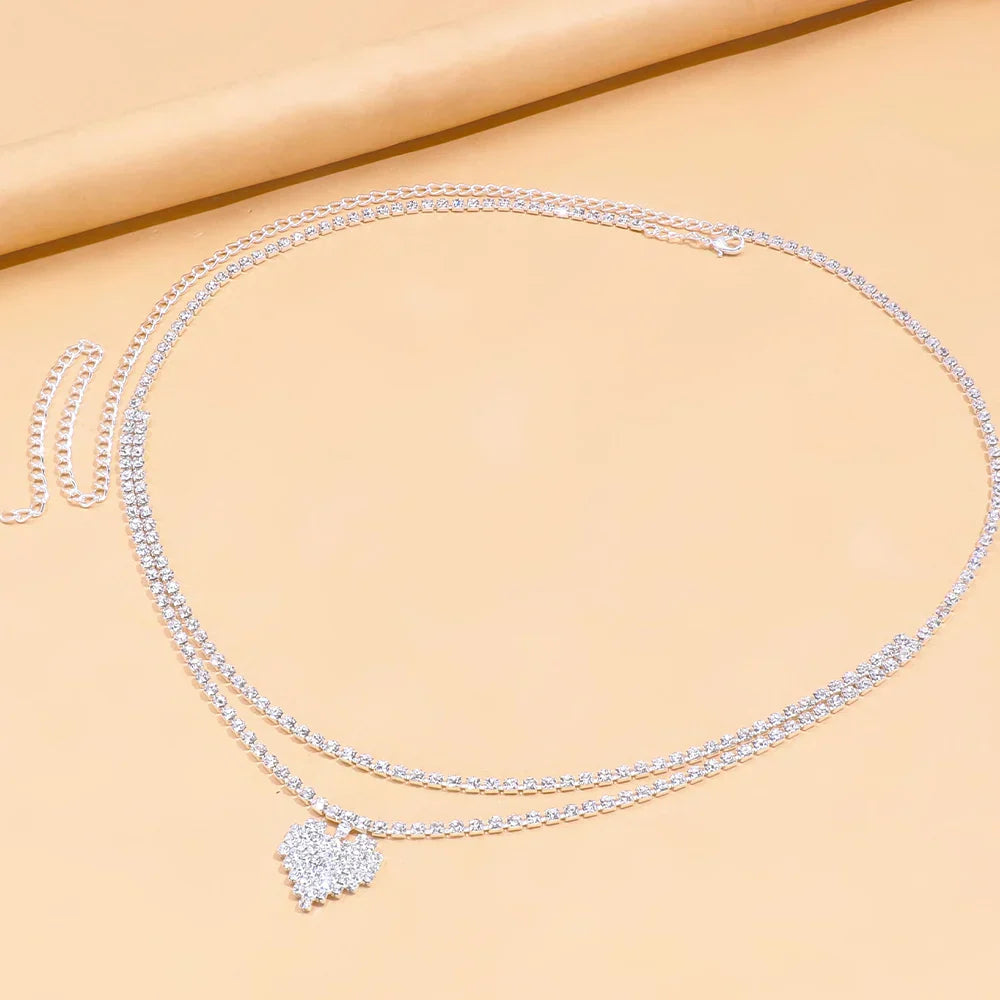 A Heart To Break Belly Chain