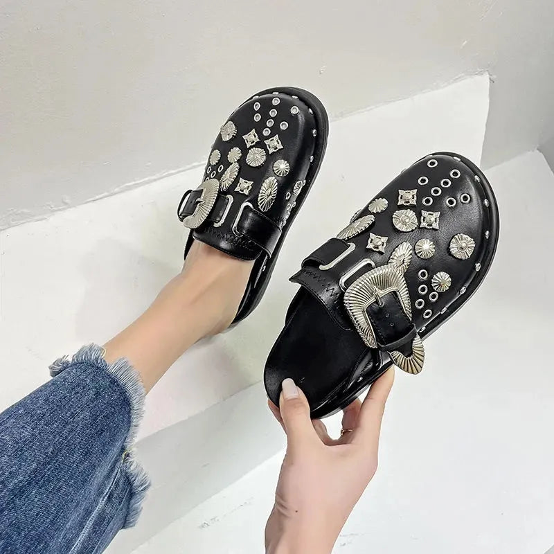 Our Night Is Sparkling Mules Shoes