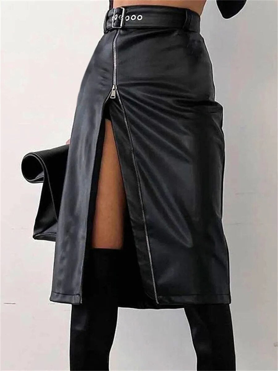 Under The Hot Sun Midi Skirt