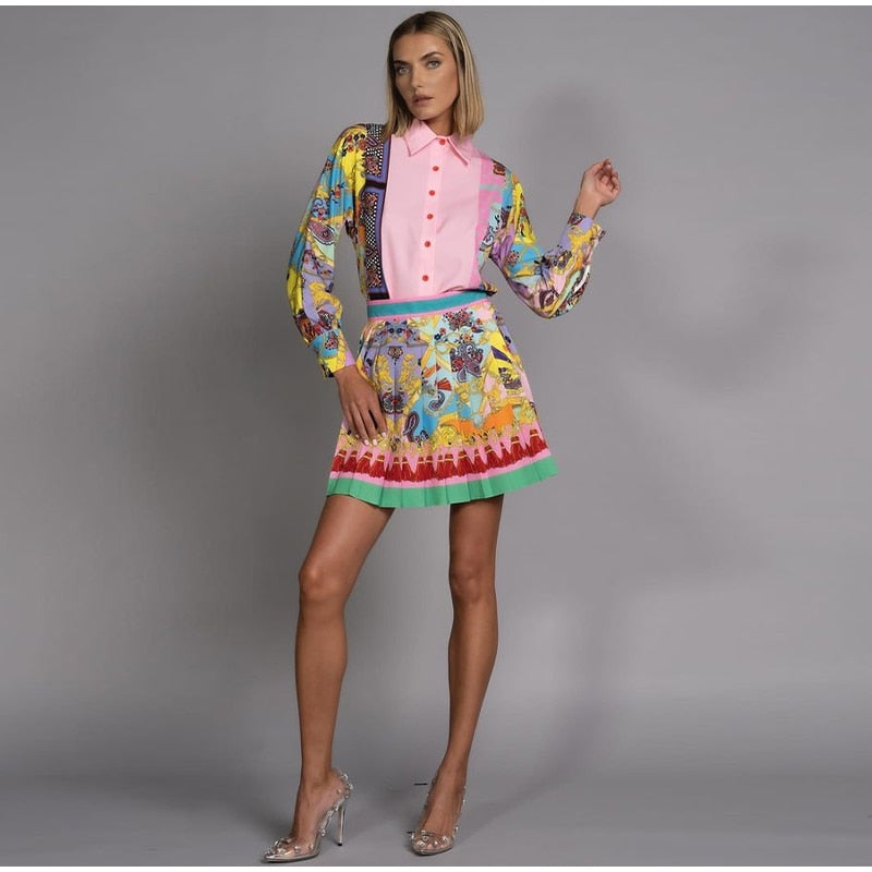 Used To Be Mad Love Skirt Set