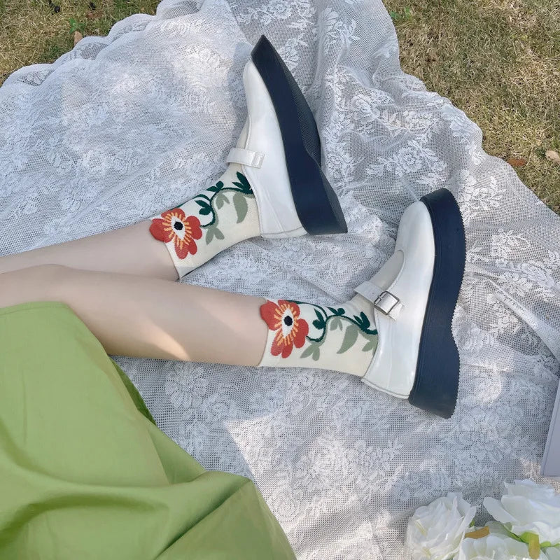 A Summer Fairy Socks