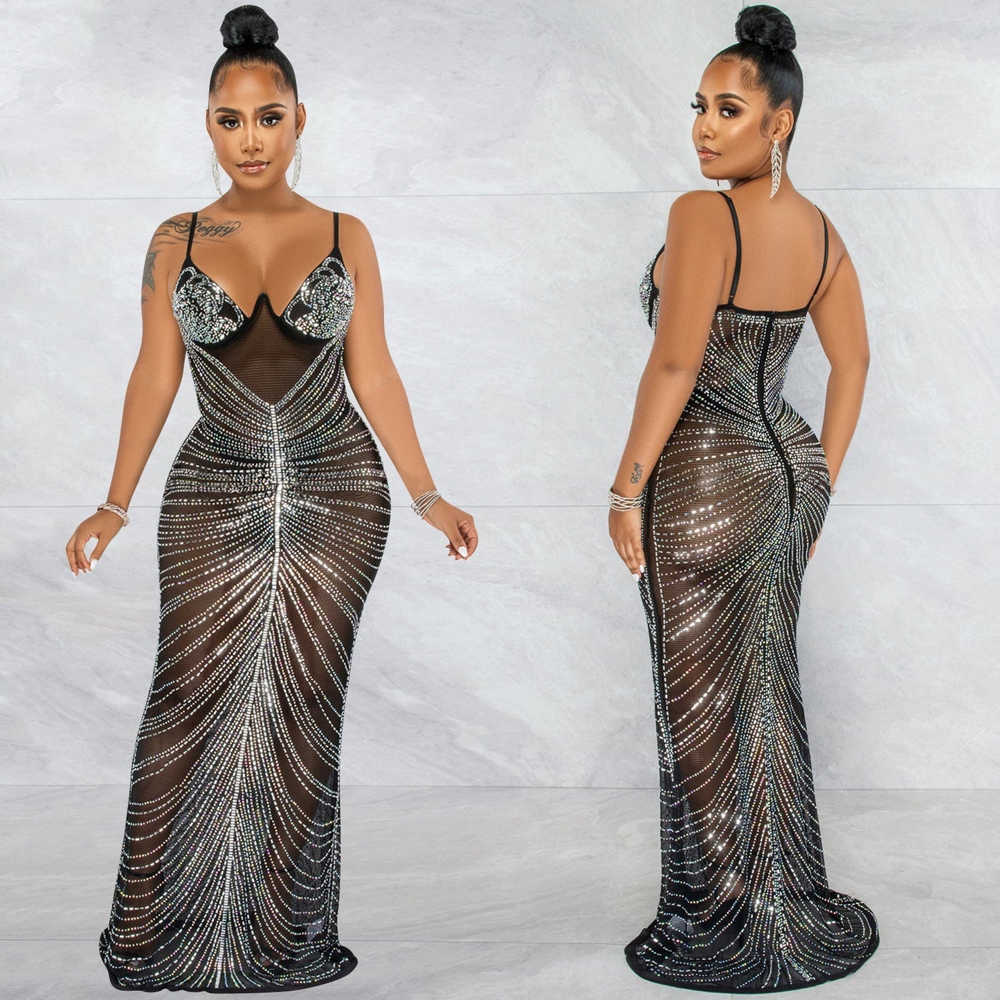 A Mortal Life Long Dress