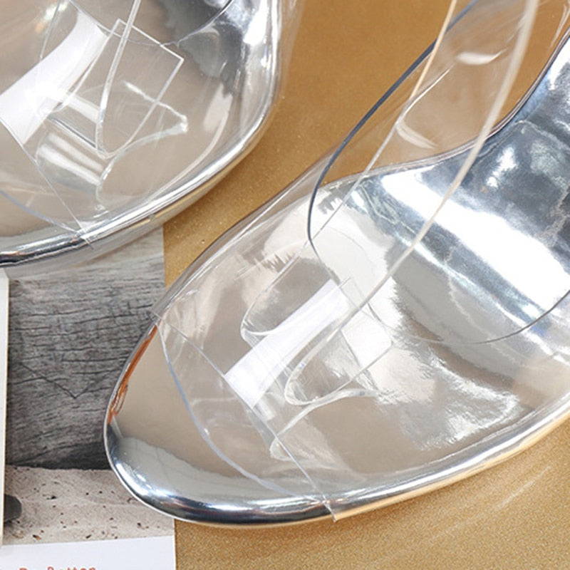 Very Clear Story Heeled Sandal