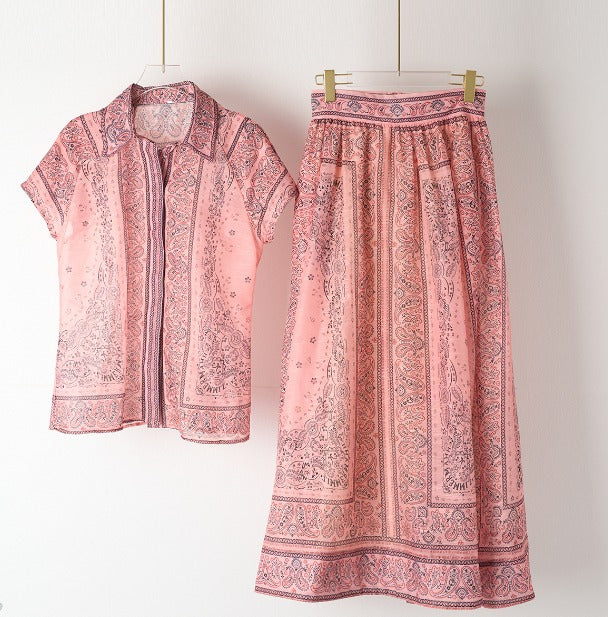 Adeleâ„?- Boho Print Two-Piece Set