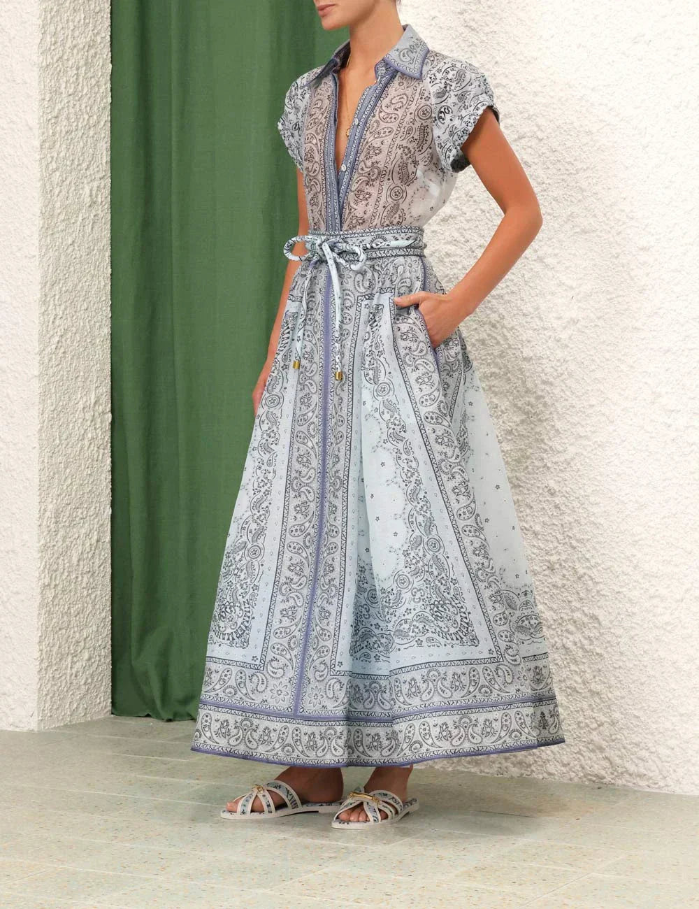 Adeleâ„?- Boho Print Two-Piece Set