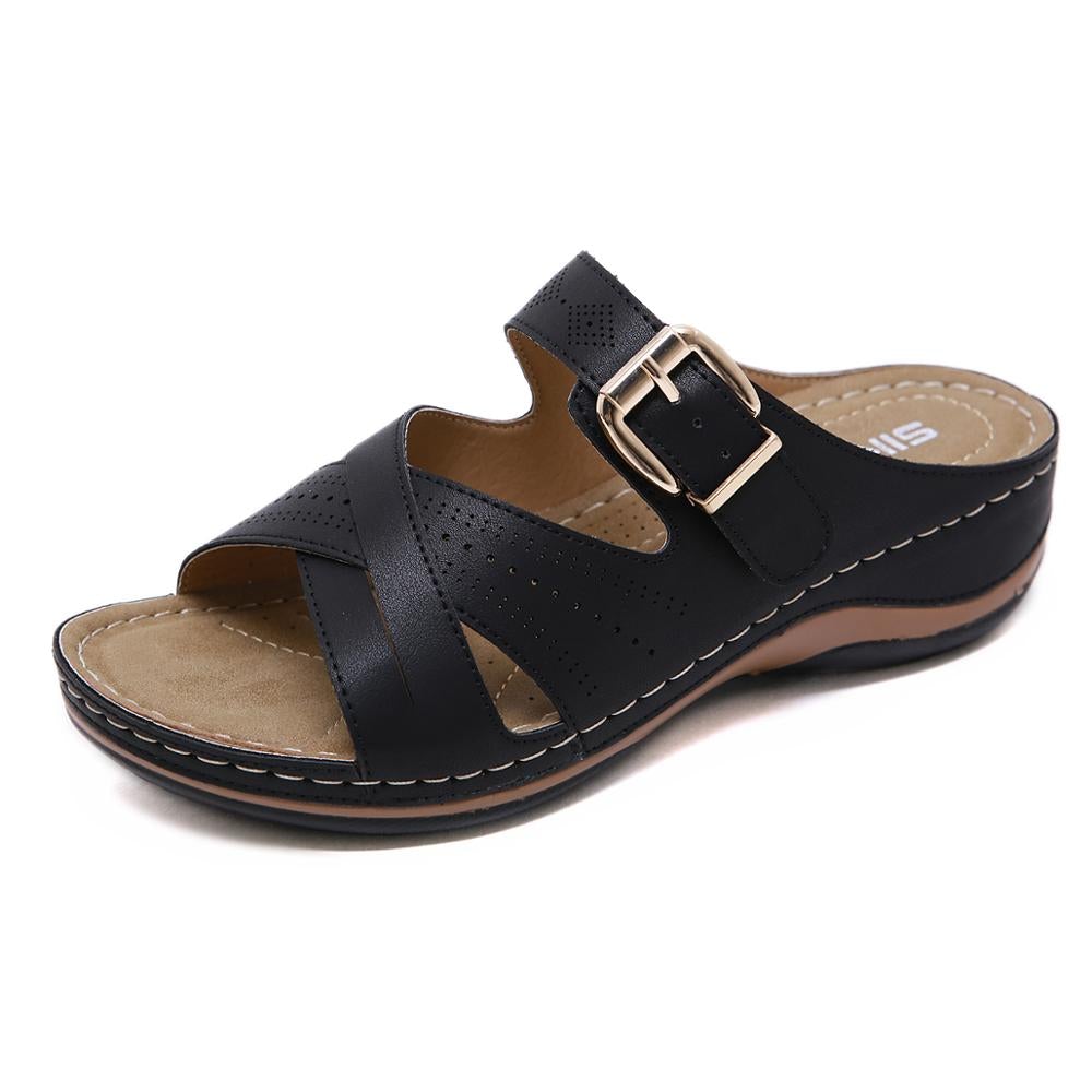 Summer women slippers Rome Retro casual shoes