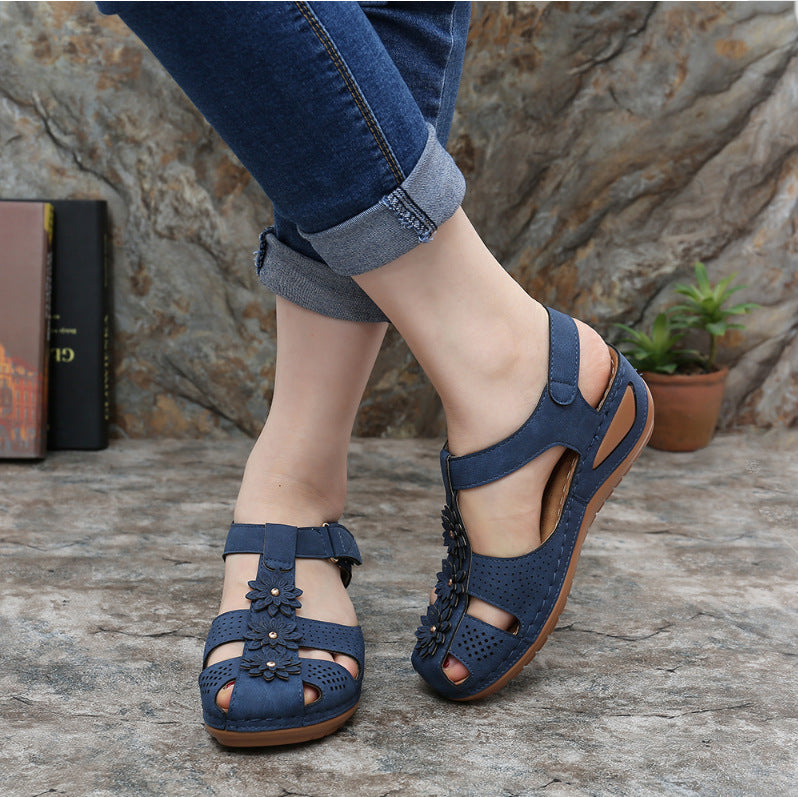 Summer Soft-Soled Hook And Loop Women's Shoes