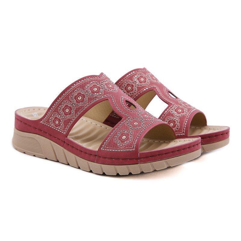 Ethnic style women's sandals