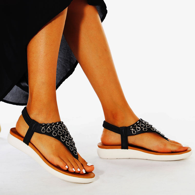 Ankle Strap Casual Elastic Fashion Sandals