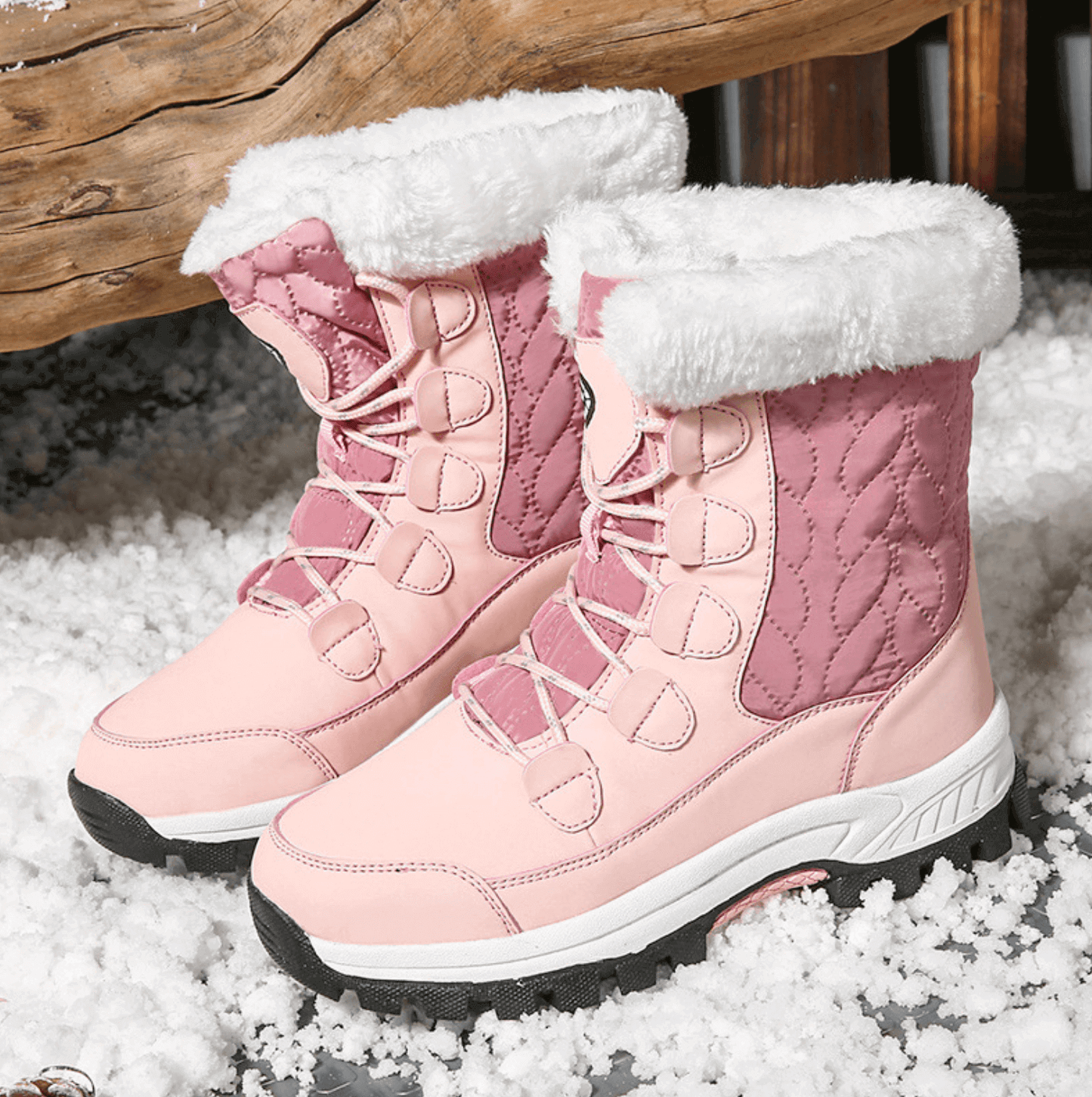 Women's Plus fleece Winter Boots