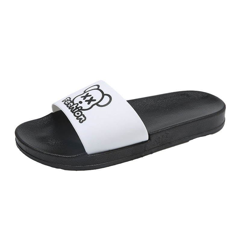Women's Outdoor Cartoon Korean Indoor Home Thick Bottom Sandals