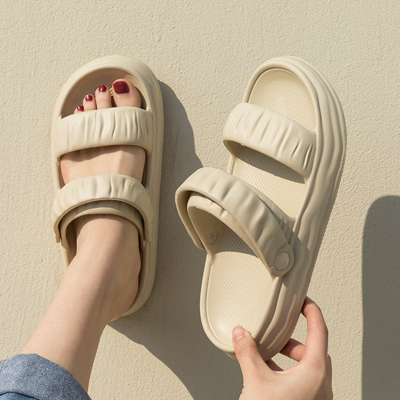 Women's For Summer Breathable Two-way Thick Bottom Sandals
