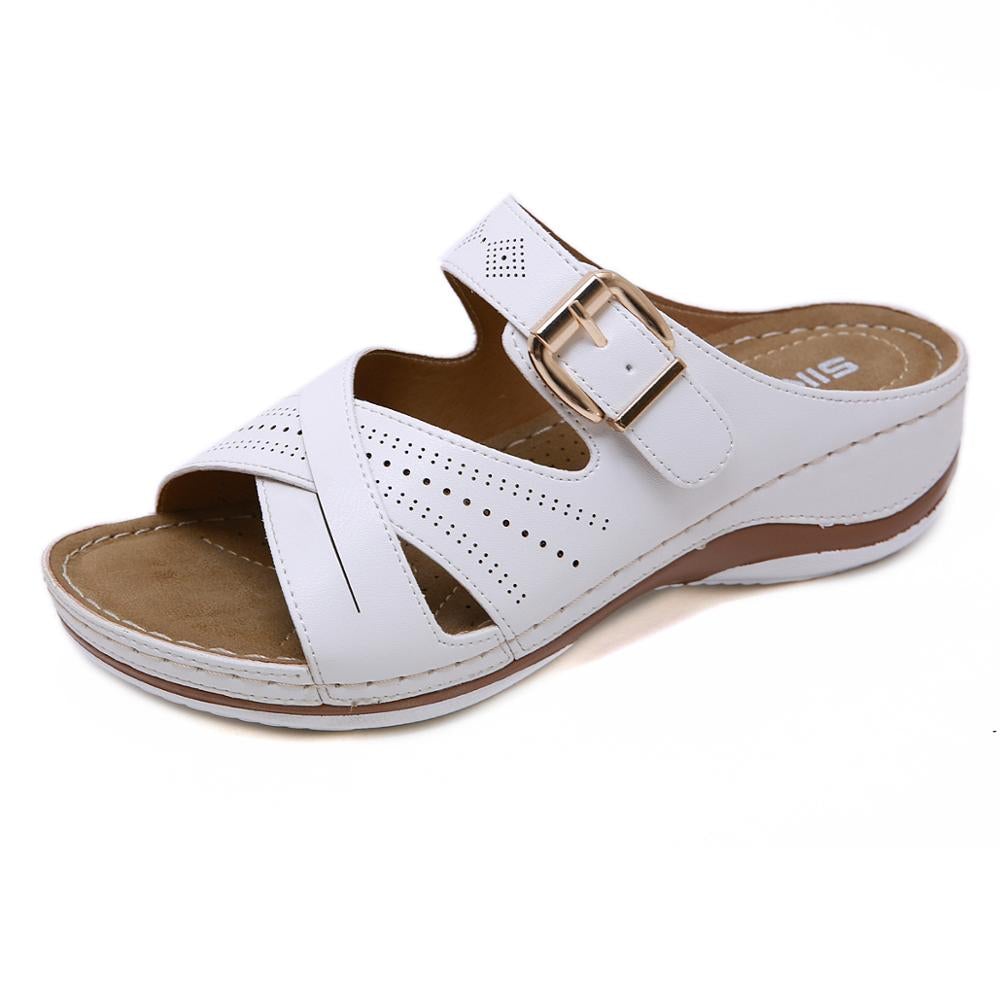 Summer women slippers Rome Retro casual shoes