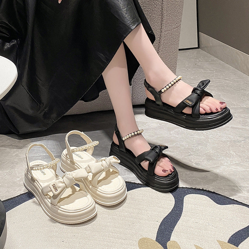 Women's Fairy Style Summer Outer Wear With Sandals