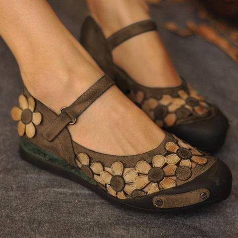 Daily Summer Flat Heel Suede Flats