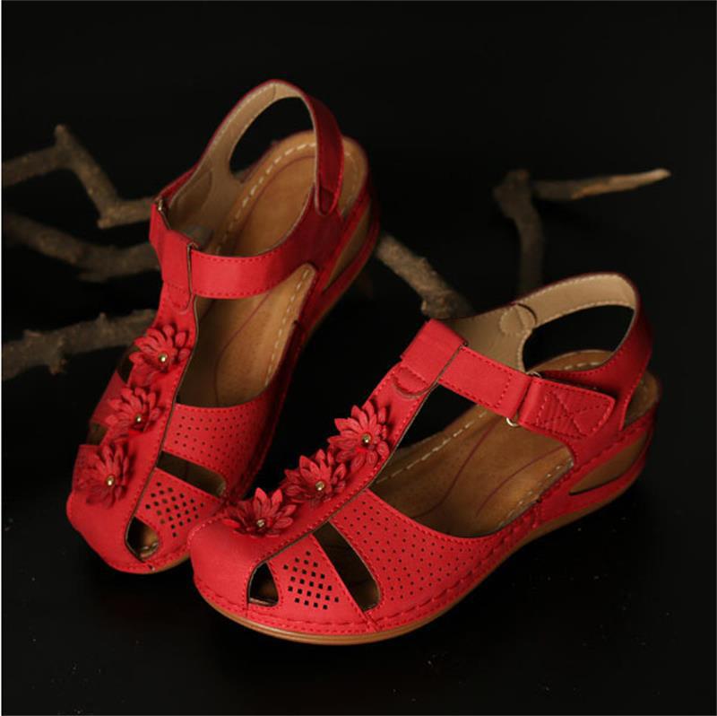 Summer Soft-Soled Hook And Loop Women's Shoes
