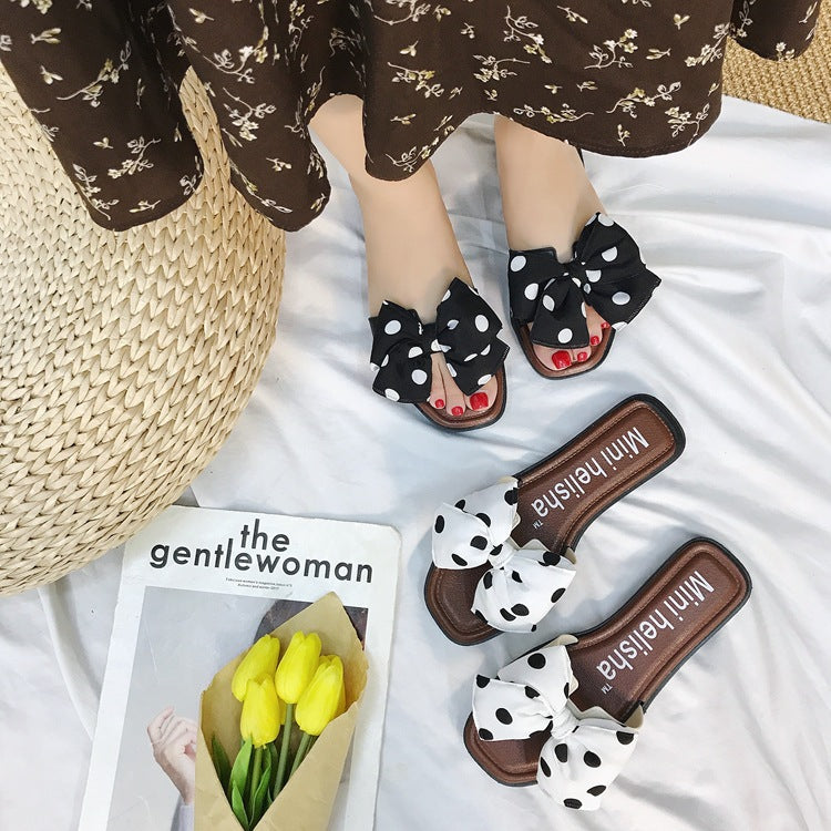 Women's Shark Fashion Bowknot Summer Indoor Outdoor Sandals