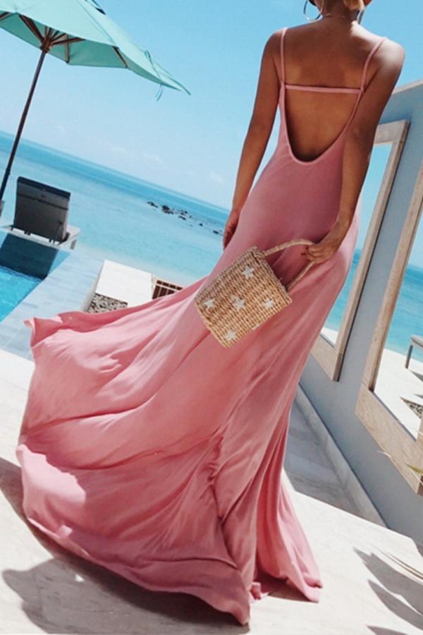 Casual Lace Short-sleeved Dress