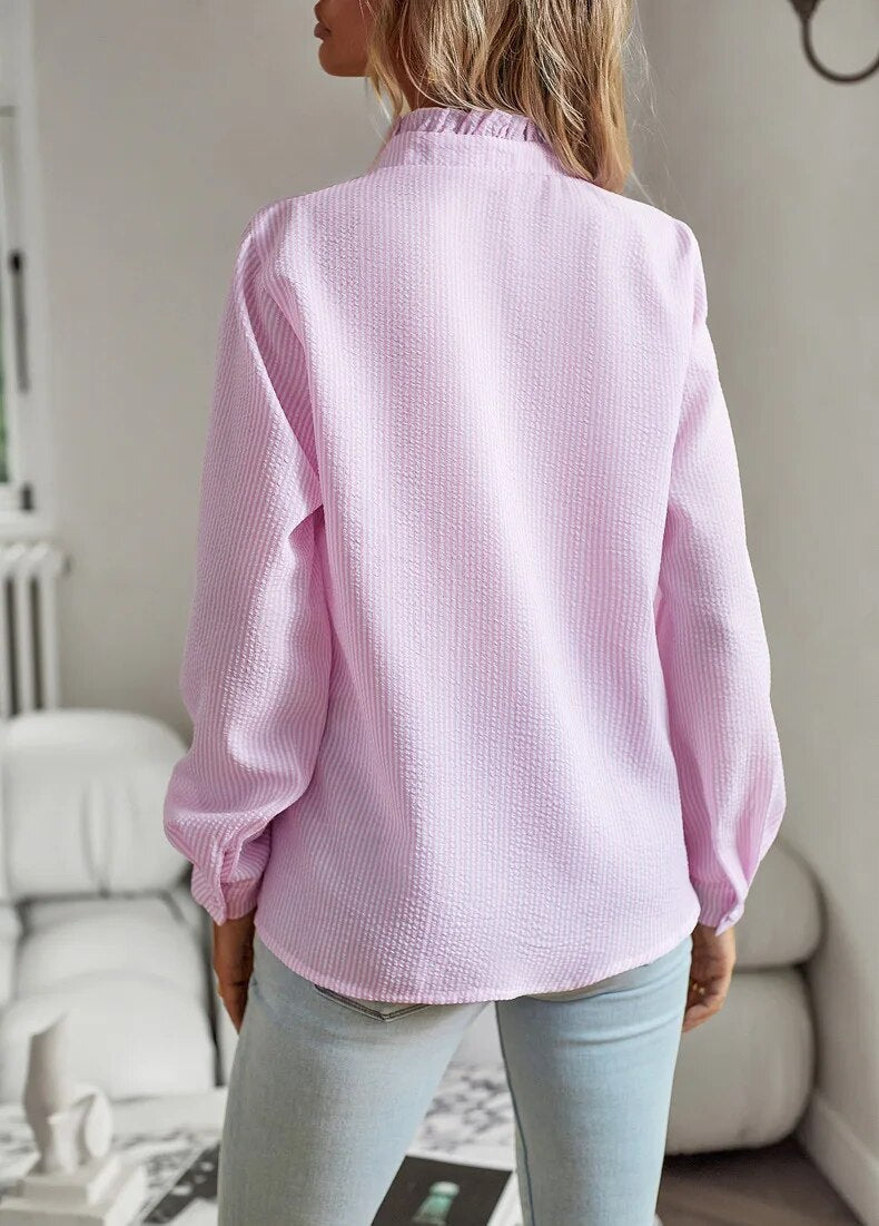 Belleâ„?- Elegant Polo Blouse