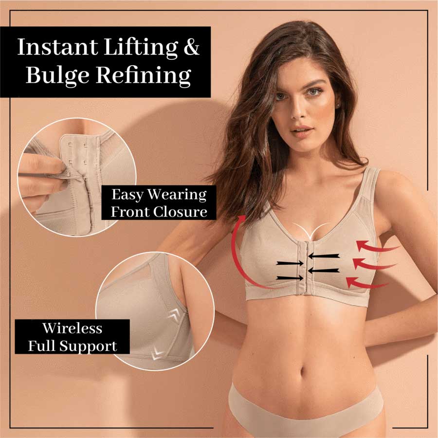 Veaâ„?- Wireless Lift Up Posture Bra