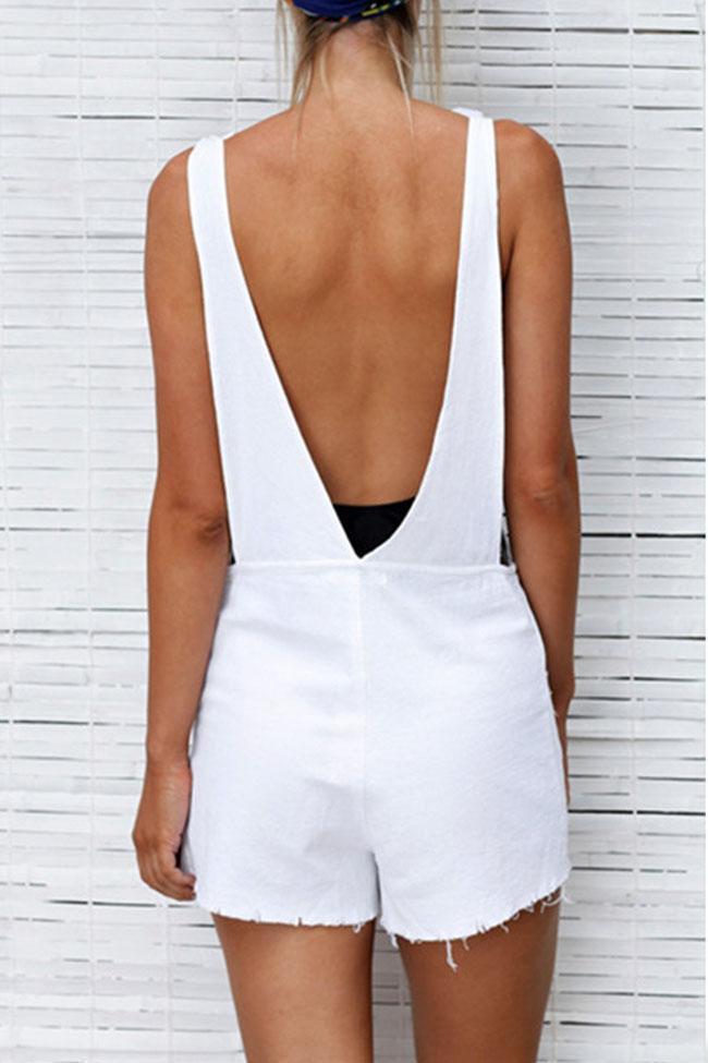 Retro Rinse Short Romper