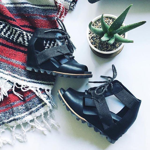 Spring And Summer High Slope With Lace-up Sandals