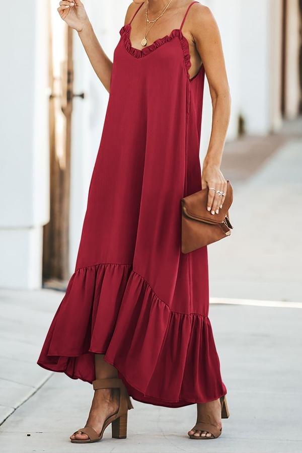 Suspender Sleeveless Dress