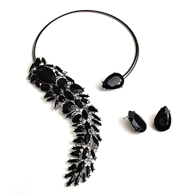 About To Fall Earring and Necklace Sets