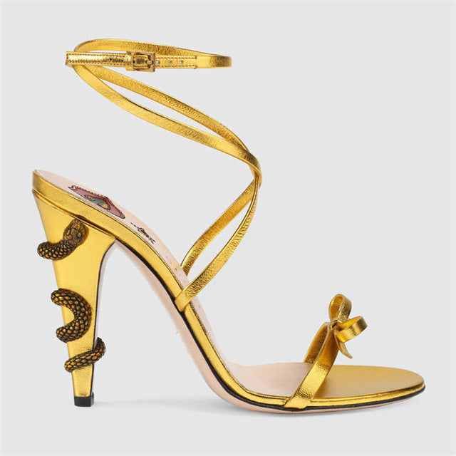 Bite You Quietly Heeled Sandal