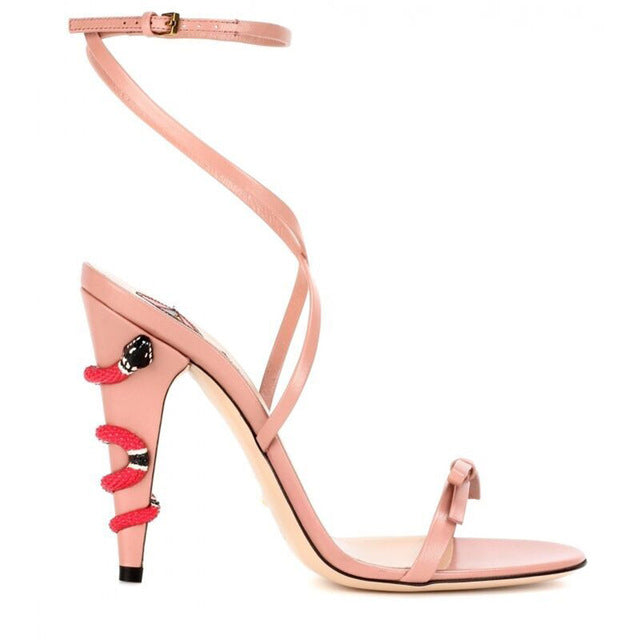 Bite You Quietly Heeled Sandal