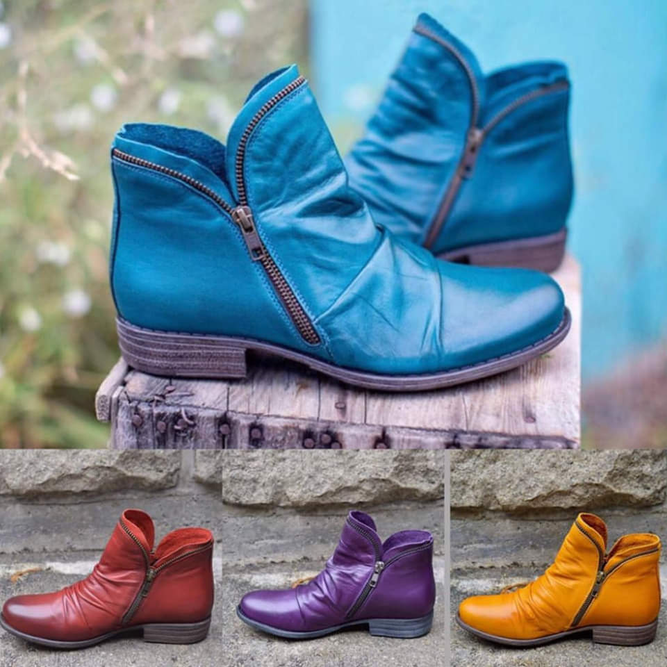Vickyâ„?Leather Boots