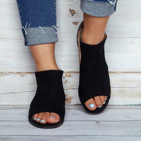 Wedges Ankle Strap Peep Toe Wedge Sandals