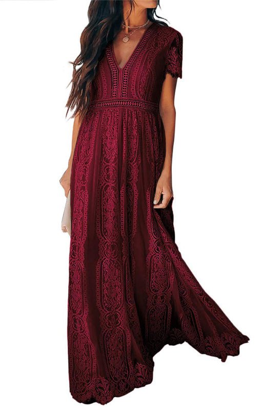 Women's Fill Your Heart Lace Maxi Dress