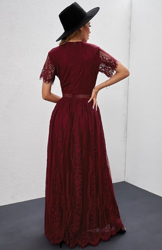 Women's Fill Your Heart Lace Maxi Dress