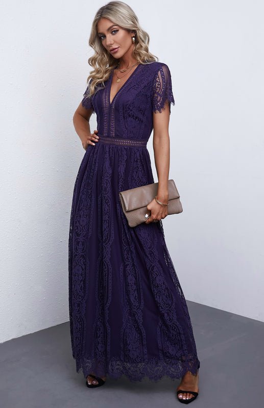 Women's Fill Your Heart Lace Maxi Dress