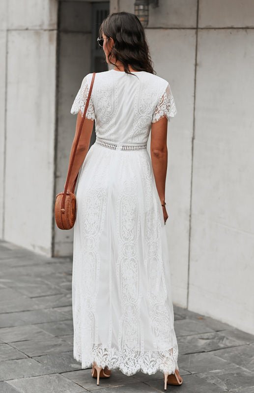 Women's Fill Your Heart Lace Maxi Dress
