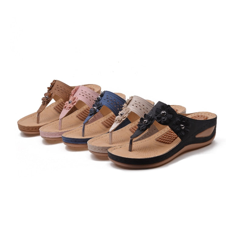 Women Premium Comfort Wedge Massage Fashion Sandals