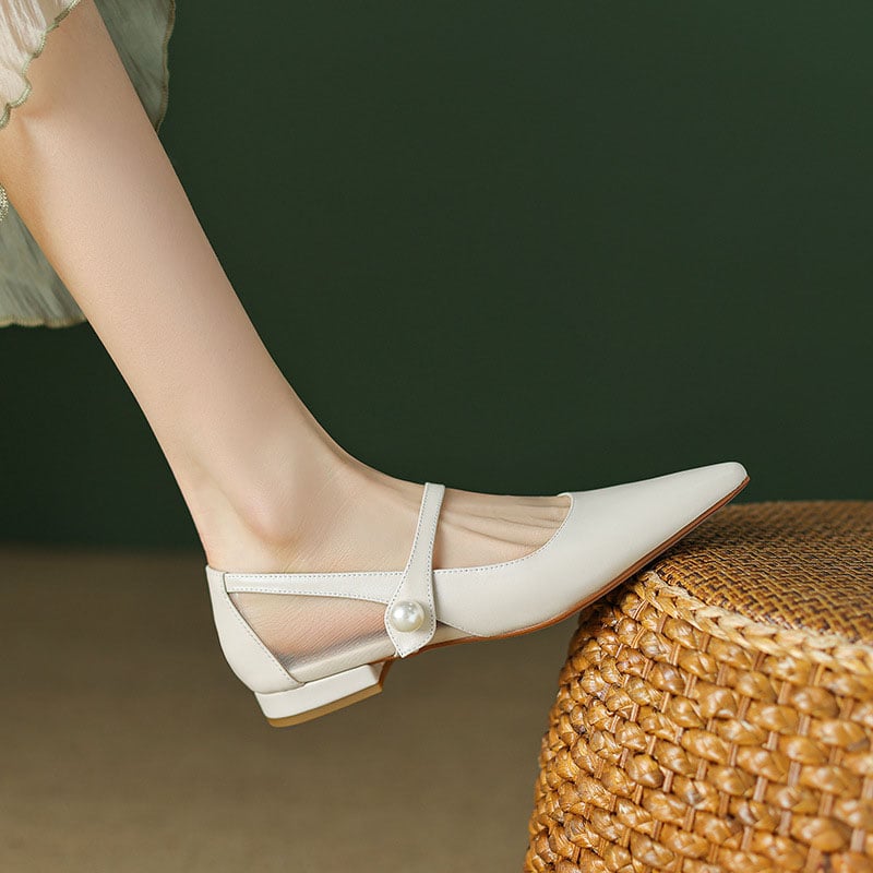 JazlynJazlynn Pointy Toe Block Heels Pumps Shoes