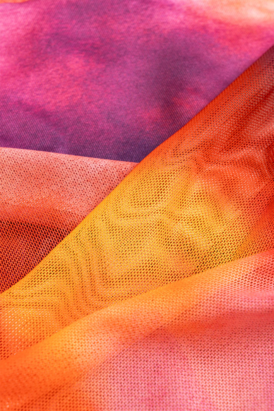 Watercolor Print  Ruched Skirt