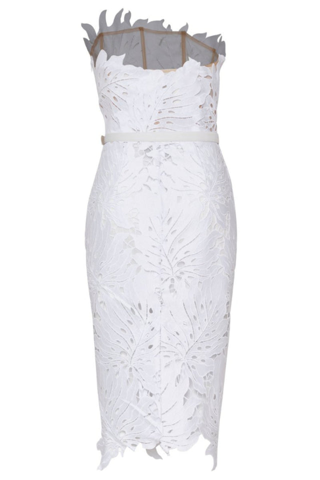Paulina Lace Midi Dress