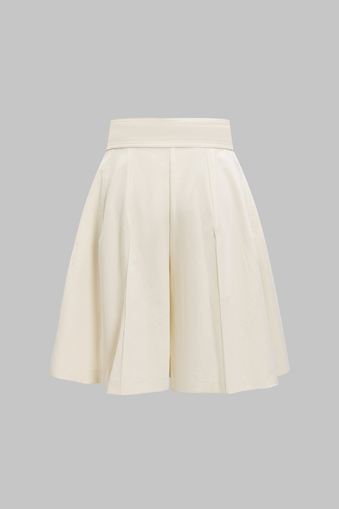 Tie-Up Ruched Shorts