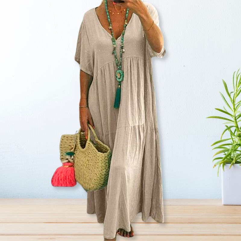 BAHAMAâ„?- Cotton Linen Dress