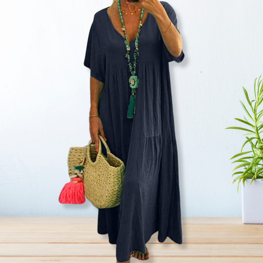 BAHAMAâ„?- Cotton Linen Dress