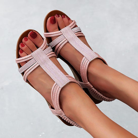 slope heel women sandals summer new national style